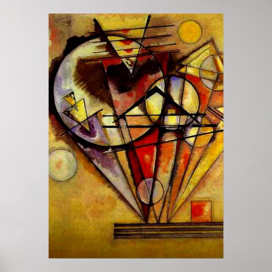 Kandinsky - Over de punten Poster (Voorkant)
