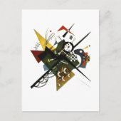 Kandinsky over Wit II - Abstracte expressionistisc Briefkaart (Voorkant)