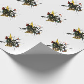 Kandinsky over Wit II - Abstracte expressionistisc Cadeaupapier (Hoek)