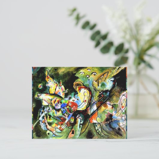 Kandinsky - Overcast Briefkaart (Staand voorkant)