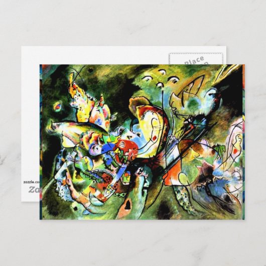 Kandinsky - Overcast Briefkaart (Voorkant / Achterkant)