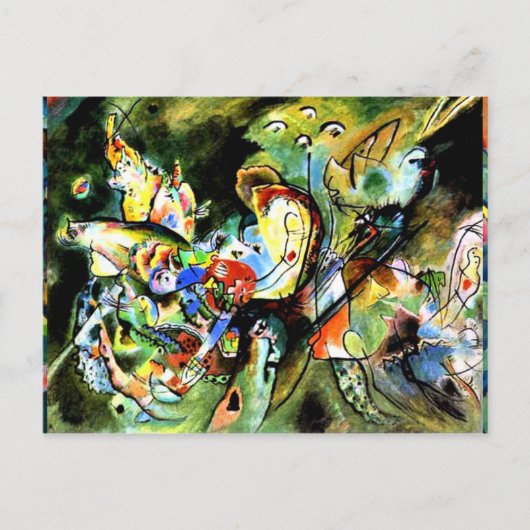 Kandinsky - Overcast Briefkaart (Voorkant)