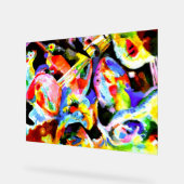 Kandinsky - Overstroming Improvizatie Acryl Bord (Hoek)