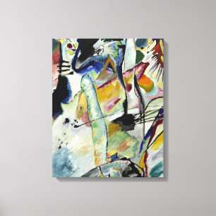 Kandinsky - Paneel voor Edwin R. Campbell, nr. 3 Canvas Afdruk