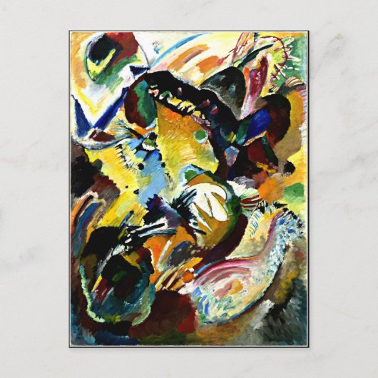 Kandinsky - Panel voor Edwin R. Campbell, nr. 2 Briefkaart (Voorkant)