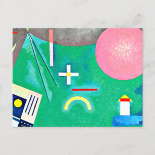 Kandinsky - Pijl naar Cirkel  Briefkaart