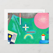 Kandinsky - Pijl naar Cirkel  Briefkaart (Voorkant / Achterkant)