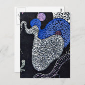 Kandinsky - Pointille Briefkaart (Voorkant / Achterkant)