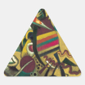 Kandinsky Points Abstract Canvas Schilderij Sticker (Voorkant)