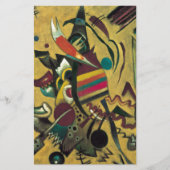Kandinsky Points Abstract schilderen van canvas Briefpapier (Voorkant)