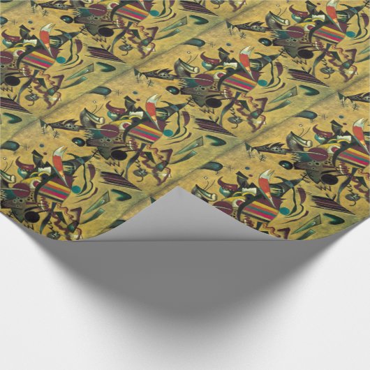 Kandinsky Points Abstract schilderen van canvas Cadeaupapier (Hoek)