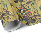 Kandinsky Points Abstract schilderen van canvas Cadeaupapier (Rol Hoek)