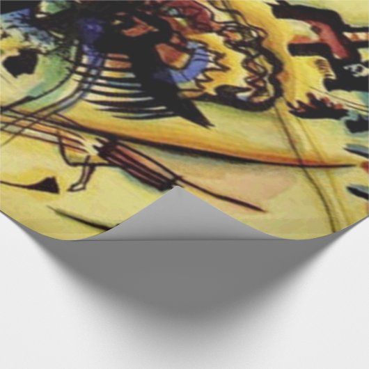 Kandinsky Points Abstract schilderen van canvas Cadeaupapier (Hoek)