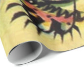 Kandinsky Points Abstract schilderen van canvas Cadeaupapier (Rol Hoek)