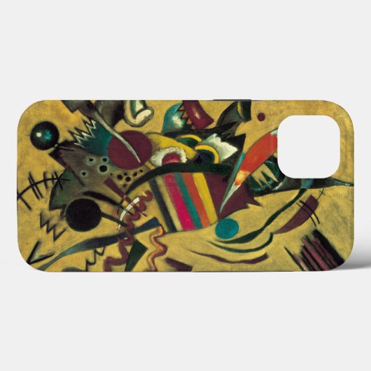 Kandinsky Points Abstract schilderen van canvas Case-Mate iPhone Case (Achterkant (horizontaal))