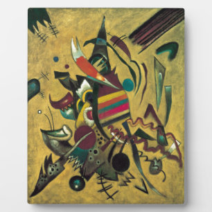 Kandinsky Points Abstract schilderen van canvas Fotoplaat
