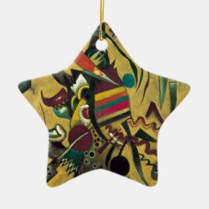 Kandinsky Points Abstract schilderen van canvas Keramisch Ornament