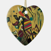 Kandinsky Points Abstract schilderen van canvas Keramisch Ornament (Rechts)