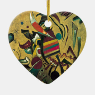 Kandinsky Points Abstract schilderen van canvas Keramisch Ornament