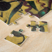 Kandinsky Points Abstract schilderen van canvas Legpuzzel (Zijkant)