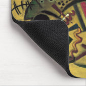 Kandinsky Points Abstract schilderen van canvas Muismat (Hoek)