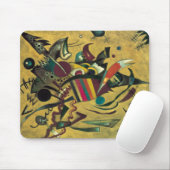 Kandinsky Points Abstract schilderen van canvas Muismat (Met muis)