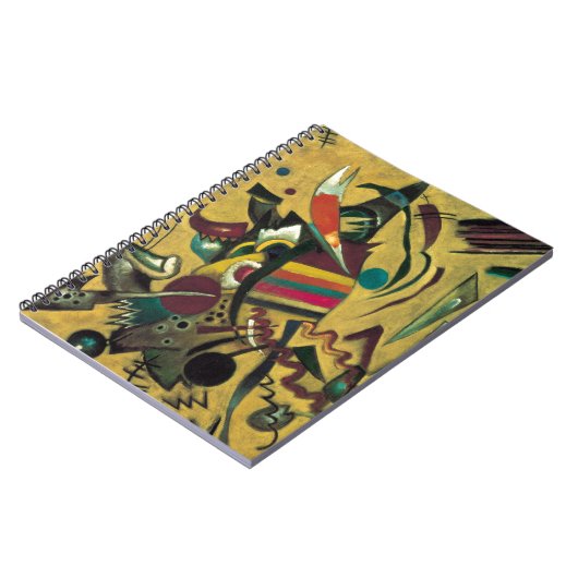 Kandinsky Points Abstract schilderen van canvas Notitieboek (Linkerzijde)
