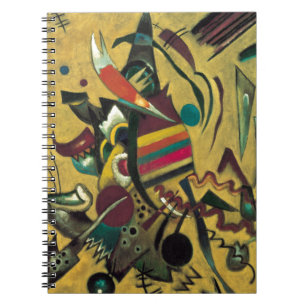Kandinsky Points Abstract schilderen van canvas Notitieboek