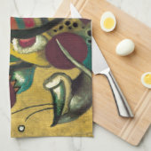 Kandinsky Points Abstract schilderen van canvas Theedoek (Quarter Fold)