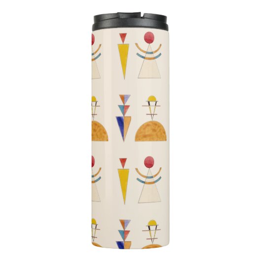 Kandinsky, Poort van Kiev, Geschetst Thermosbeker (Achterkant)