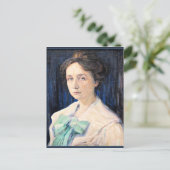 Kandinsky - Portret van Gabriele Munter Briefkaart (Staand voorkant)