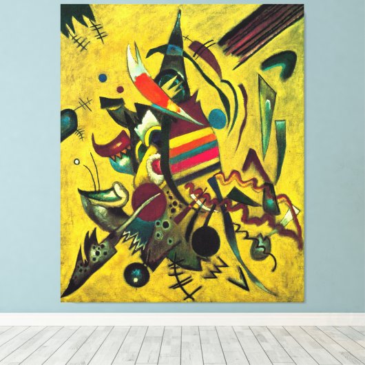 KANDINSKY - PUNTEN - 1920 - Abstract - Canvas Afdruk (Insitu (Houten vloer))