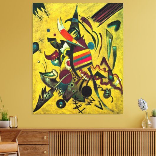 KANDINSKY - PUNTEN - 1920 - Abstract - Canvas Afdruk (Insitu (Woonkamer))