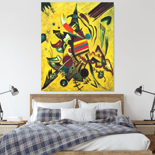 KANDINSKY - PUNTEN - 1920 - Abstract - Canvas Afdruk (Insitu (Slaapkamer))