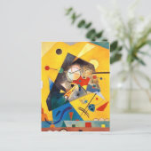 Kandinsky Quiet Harmony Abstracte Art Briefkaart (Staand voorkant)