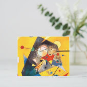 Kandinsky Quiet Harmony Abstracte Art Briefkaart (Staand voorkant)