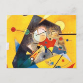 Kandinsky Quiet Harmony Abstracte Art Briefkaart (Voorkant)