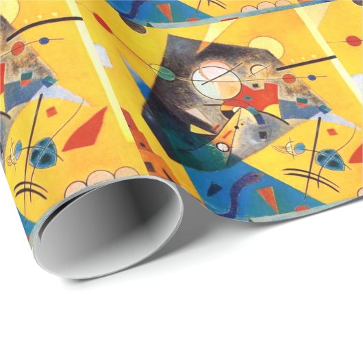 Kandinsky Quiet Harmony Abstracte Art Cadeaupapier (Rol Hoek)