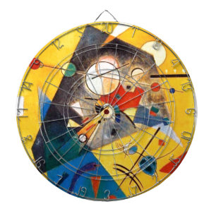 Kandinsky Quiet Harmony Abstracte Art Dartbord