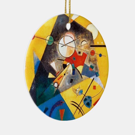 Kandinsky Quiet Harmony Abstracte Art Keramisch Ornament (Rechts)