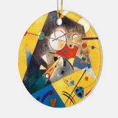 Kandinsky Quiet Harmony Abstracte Art Keramisch Ornament (Links)