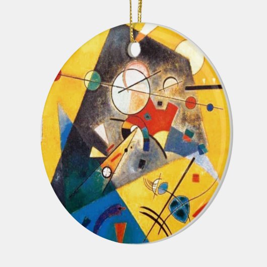 Kandinsky Quiet Harmony Abstracte Art Keramisch Ornament (Links)