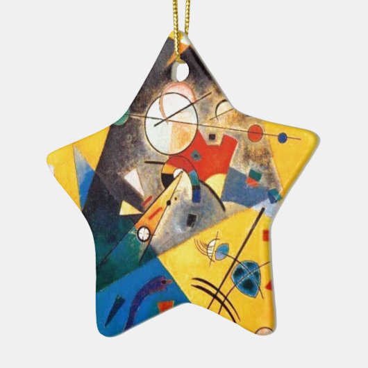 Kandinsky Quiet Harmony Abstracte Art Keramisch Ornament (Links)