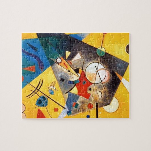 Kandinsky Quiet Harmony Abstracte Art Legpuzzel (Horizontaal)