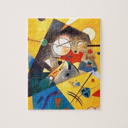 Kandinsky Quiet Harmony Abstracte Art Legpuzzel (Verticaal)
