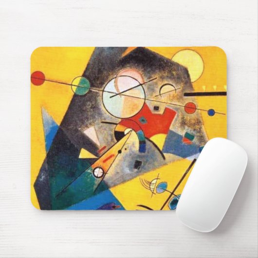 Kandinsky Quiet Harmony Abstracte Art Muismat (Met muis)
