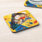 Kandinsky Quiet Harmony Abstracte Art Onderzetter (Linkerzijde)