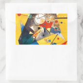 Kandinsky Quiet Harmony Abstracte Art Rechthoekige Sticker (Tas)