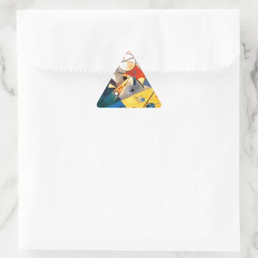Kandinsky Quiet Harmony Abstracte Art Sticker (Tas)