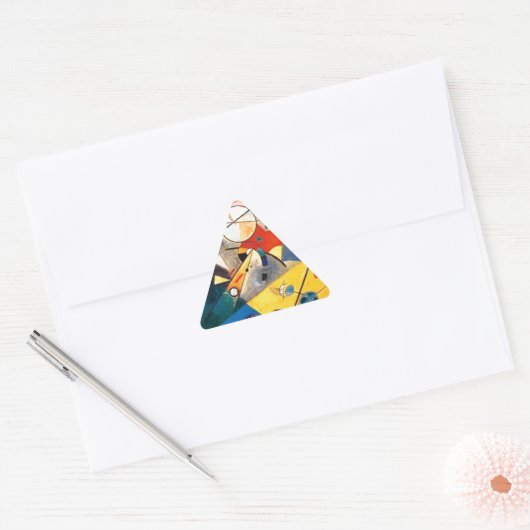 Kandinsky Quiet Harmony Abstracte Art Sticker (Envelop)